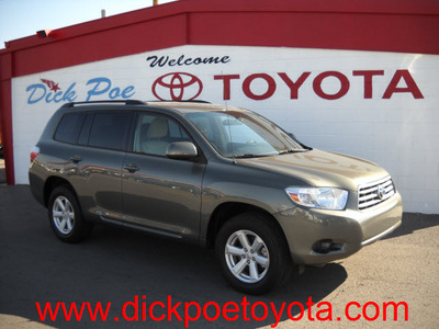 toyota highlander 2010 green suv gasoline 6 cylinders all whee drive automatic 79925