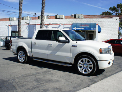 ford f 150 2008 tan limited 8 cylinders automatic 92882