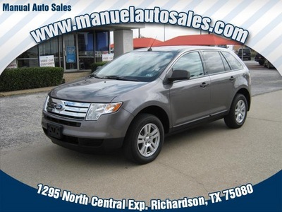 ford edge 2009 dk  gray suv se gasoline 6 cylinders front wheel drive automatic 75080
