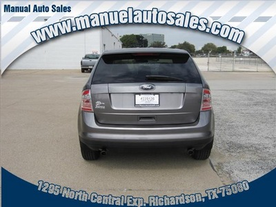 ford edge 2009 dk  gray suv se gasoline 6 cylinders front wheel drive automatic 75080