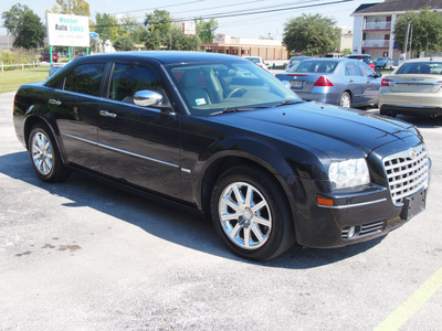 chrysler 300 2010 black sedan touring 6 cylinders automatic 77070