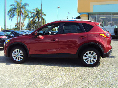 mazda cx 5 2013 red touring w navigation gasoline 4 cylinders front wheel drive automatic 32901