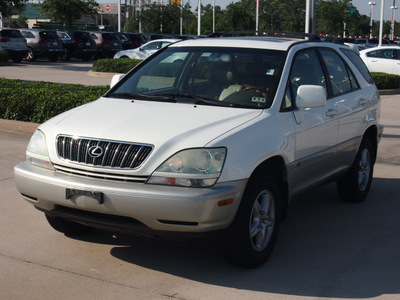 lexus rx 300 2002 white suv 2wd gasoline 6 cylinders front wheel drive automatic 77090