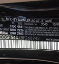mercedes benz c class 2009 black sedan sport gasoline 6 cylinders rear wheel drive automatic 77090