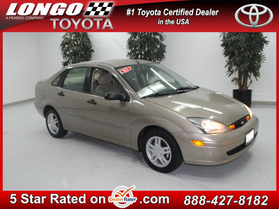 ford focus 2003 beige sedan se gasoline 4 cylinders front wheel drive automatic 91731