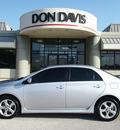 toyota corolla 2012 silver sedan s gasoline 4 cylinders front wheel drive automatic 76011
