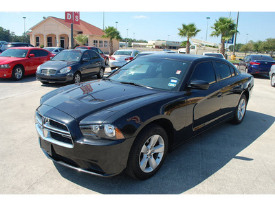 dodge charger 2011 black sedan se 6 cylinders automatic 77039