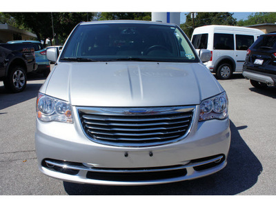 chrysler town and country 2012 silver van touring flex fuel 6 cylinders front wheel drive automatic 78644