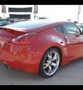 nissan 370z 2010 red coupe 6 cylinders 77090