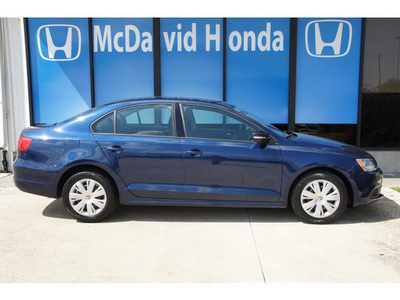 volkswagen jetta 2011 blue sedan se gasoline 5 cylinders automatic 77034