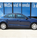 volkswagen jetta 2011 blue sedan se gasoline 5 cylinders automatic 77034