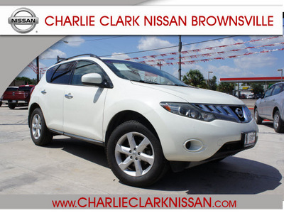 nissan murano 2009 off white suv s gasoline 6 cylinders front wheel drive automatic 78520