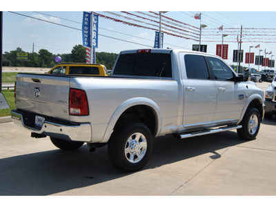 ram 2500 2012 silver laramie longhorn diesel 6 cylinders 4 wheel drive automatic with overdrive 77375