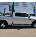 ram 2500 2012 silver laramie longhorn diesel 6 cylinders 4 wheel drive automatic with overdrive 77375