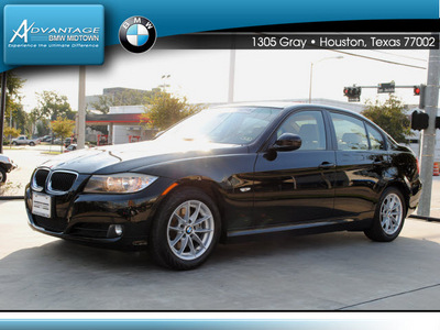 bmw 3 series 2010 black sedan 328i 6 cylinders automatic 77002