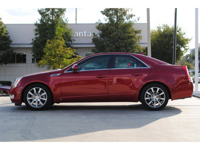 cadillac cts 2009 red sedan 3 6l di 6 cylinders automatic 77002
