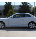 bmw 1 series 2012 white coupe 128i 6 cylinders automatic 77002