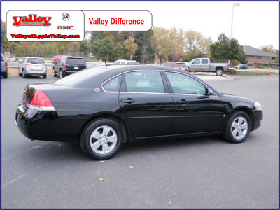 chevrolet impala 2006 black sedan lt flex fuel 6 cylinders front wheel drive automatic 55124