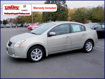 nissan sentra 2008 gold sedan 2 0 gasoline 4 cylinders front wheel drive automatic 55124