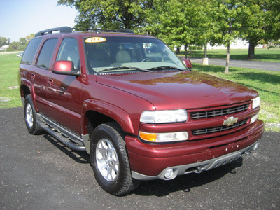 chevrolet tahoe 2003 dk  red suv lt flex fuel 8 cylinders 4 wheel drive automatic 62863