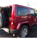 jeep wrangler 2013 red suv sahara gasoline 6 cylinders 4 wheel drive automatic 07730