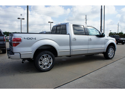 ford f 150 2012 silver platinum 6 cylinders automatic 77471