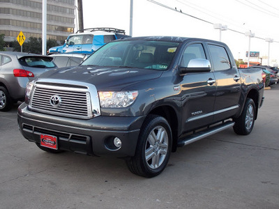 toyota tundra 2011 gray limited 8 cylinders automatic with overdrive 77074