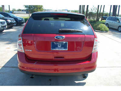 ford edge 2007 red suv se 6 cylinders automatic 77339