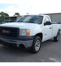 gmc sierra 1500 classic 2007 white pickup truck work truck 6 cylinders automatic with overdrive 77627