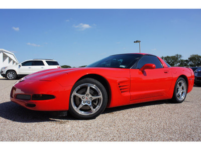 chevrolet corvette 2002 red coupe gasoline 8 cylinders rear wheel drive automatic 76505