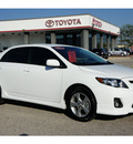 toyota corolla 2011 white sedan s gasoline 4 cylinders front wheel drive automatic 76543