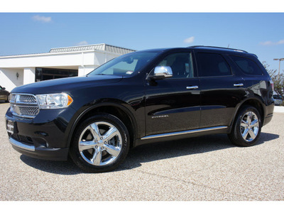 dodge durango 2012 black suv citadel gasoline 8 cylinders rear wheel drive automatic 76505