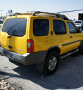 nissan xterra 2003 yellow suv xe v6 gasoline 6 cylinders sohc rear wheel drive automatic 75062