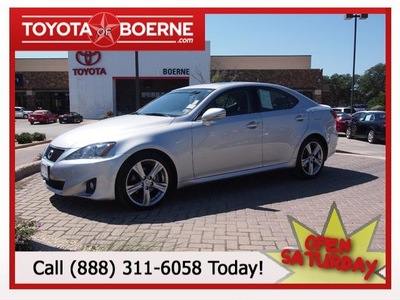 lexus is 250 2011 sedan gasoline 6 cylinders rear wheel drive not specified 78006