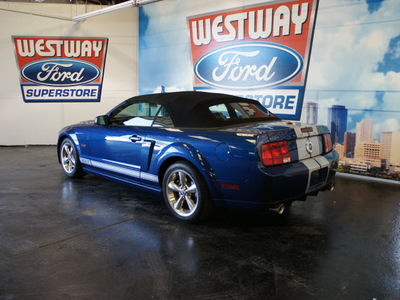 ford mustang 2008 lt  blue gt premium 8 cylinders 6 speed manual 75062