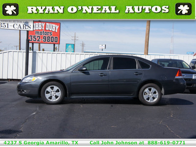 chevrolet impala 2011 gray sedan lt fleet flex fuel 6 cylinders front wheel drive automatic 79110