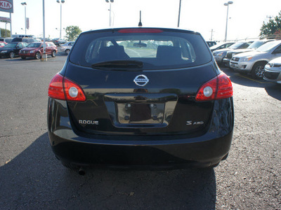 nissan rogue 2009 black suv 4 cylinders automatic 19153