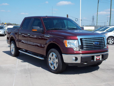 ford f 150 2010 dk  red xlt 8 cylinders automatic with overdrive 77469