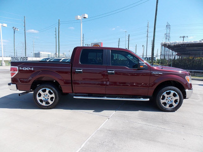 ford f 150 2010 dk  red xlt 8 cylinders automatic with overdrive 77469