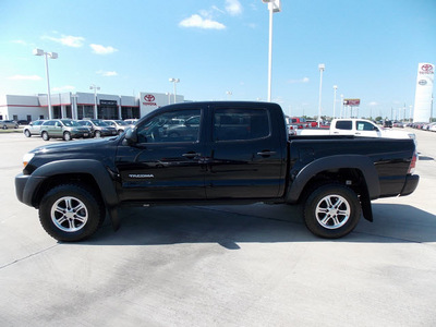 toyota tacoma 2011 black prerunner v6 6 cylinders automatic with overdrive 77469