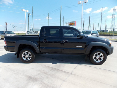 toyota tacoma 2011 black prerunner v6 6 cylinders automatic with overdrive 77469