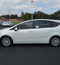 toyota prius v 2012 white wagon two 4 cylinders automatic 75604