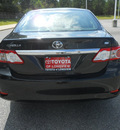 toyota corolla 2011 black sedan le 4 cylinders automatic 75604