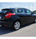 ford focus 2012 black hatchback sel flex fuel 4 cylinders front wheel drive automatic 77471