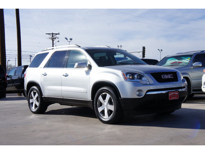 gmc acadia 2012 silver suv slt 1 gasoline 6 cylinders all whee drive automatic 79110