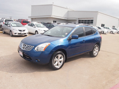 nissan rogue 2008 blue suv sl 4 cylinders automatic 76116