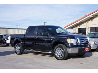 ford f 150 2010 black xlt gasoline 8 cylinders 2 wheel drive automatic 79110