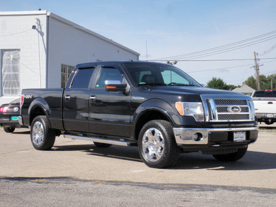 ford f 150 2010 black lariat 8 cylinders automatic 61832