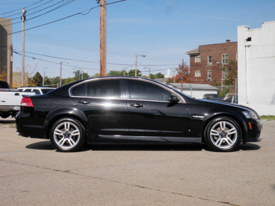 pontiac g8 2008 black sedan 6 cylinders shiftable automatic 61832