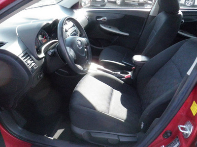 toyota corolla 2010 red sedan s 4 cylinders automatic 61832